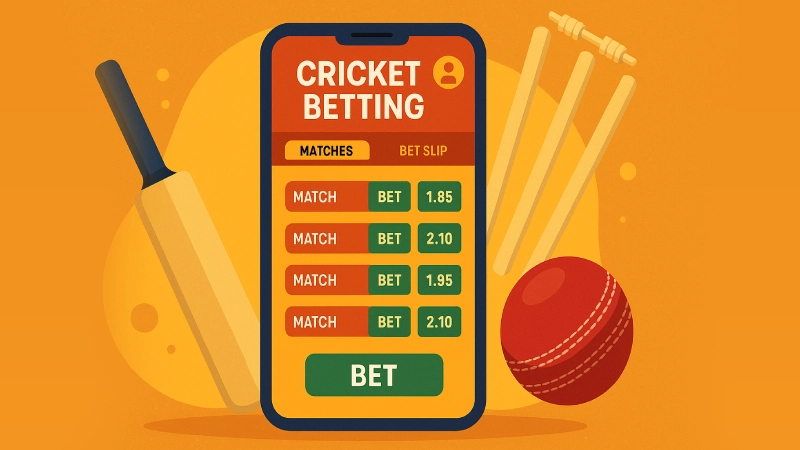 Cricket betting app