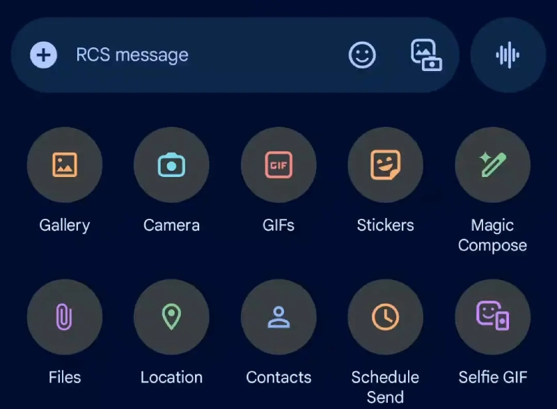 google-message-plus-menu