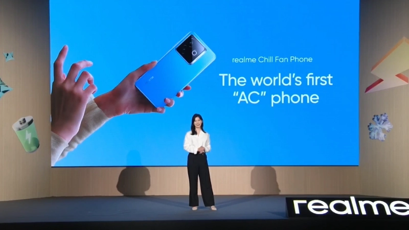 realme chill fan phone